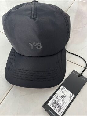 Adidas Y-3 Nylon Black Cap